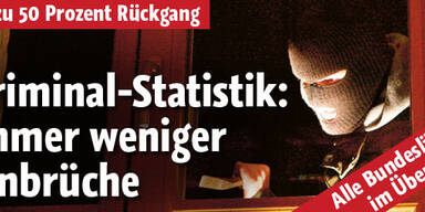 Immer weniger Einbrüche