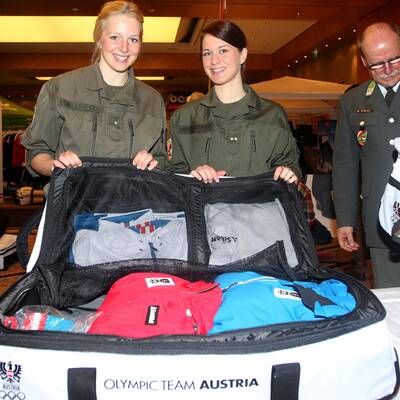 Olympia-Einkleidung der ÖOC-Stars
