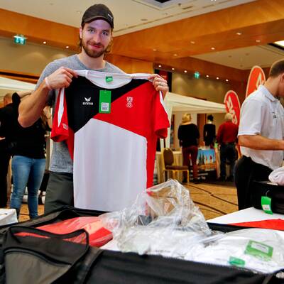 Olympia-Einkleidung der ÖOC-Stars