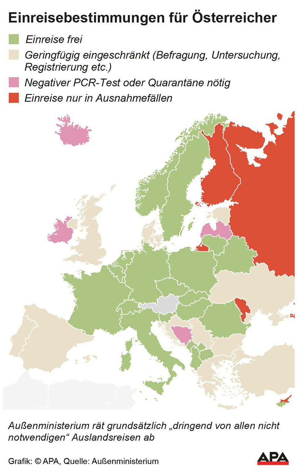 Alle Infos, alle Regeln: So dürfen wir (noch) ins Ausland reisen