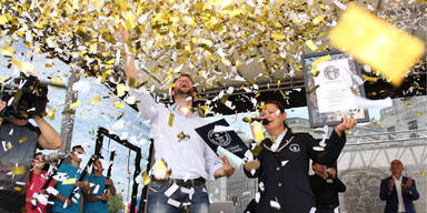 8,7 Tonnen: Mega-Obstsalat in Wien