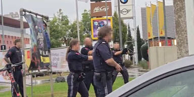 Polizei-Einsatz in Floridsdorf