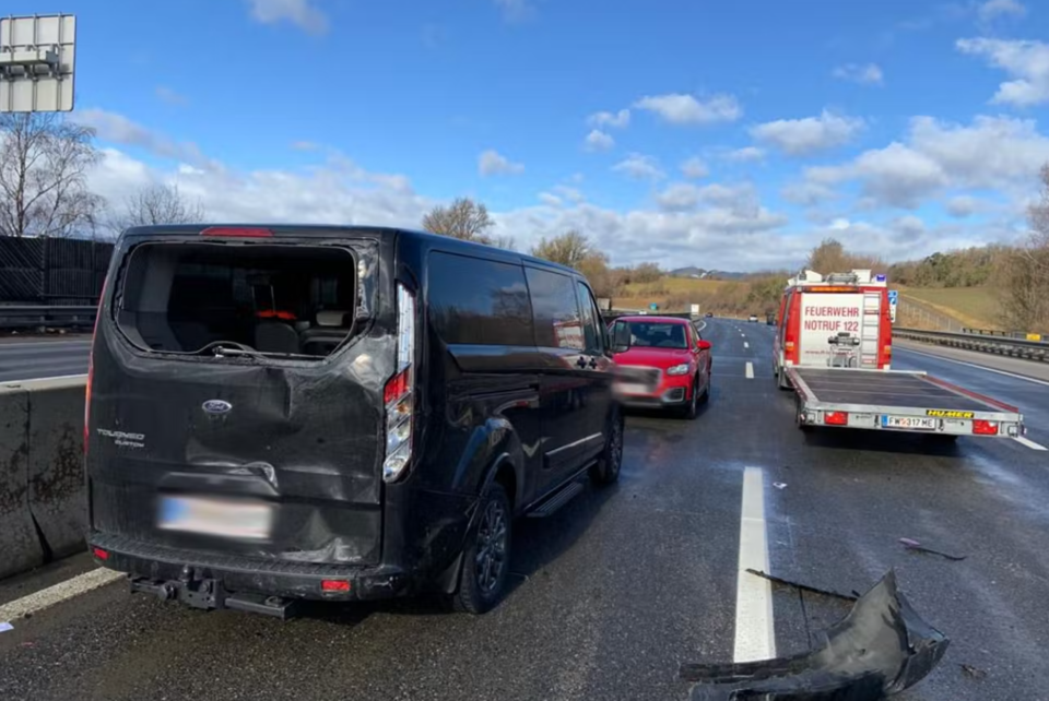Stau nach Massen-Crash auf A1