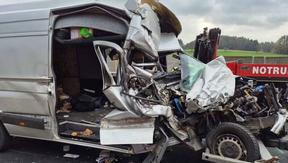 Autobahn Unfall Ukraine