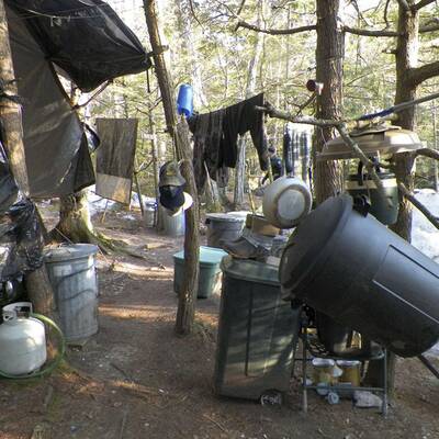 Einsiedler lebte 27 Jahre im Wald