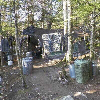 Einsiedler lebte 27 Jahre im Wald