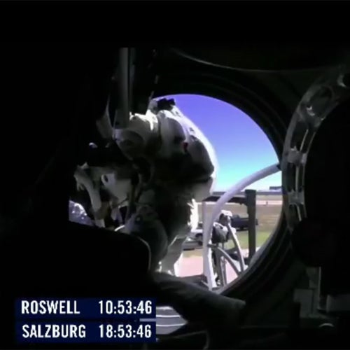 Baumgartners Stratos-Sprung abgeblasen