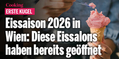 Eissaison 2026 in Wien: Diese Eissalons haben bereits geöffnet