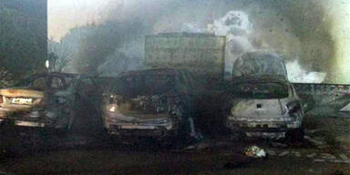 Eisenstadt: Drei Autos abgebrannt 