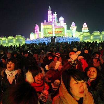 Eisige Paläste in China