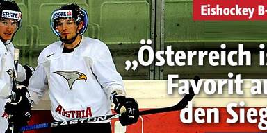 Teamchef sieht Österreich als Favorit