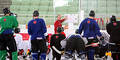 eishockey team training