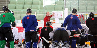 eishockey team training