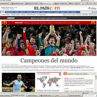 WM-Finale beschäftigt Medien weltweit