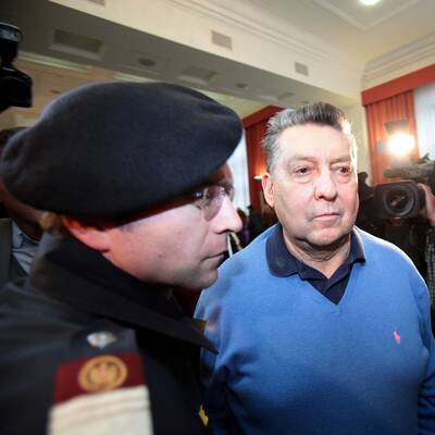 Helmut Elsner bei seinem Prozess vor dem OGH