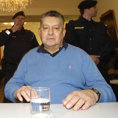 Helmut Elsner bei seinem Prozess vor dem OGH