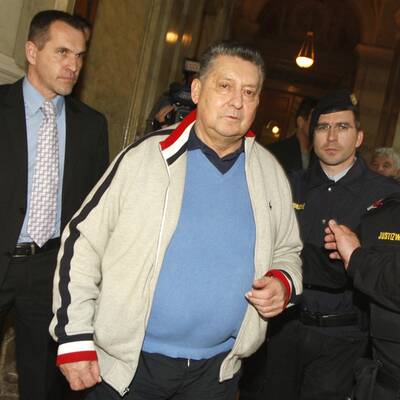 Helmut Elsner bei seinem Prozess vor dem OGH