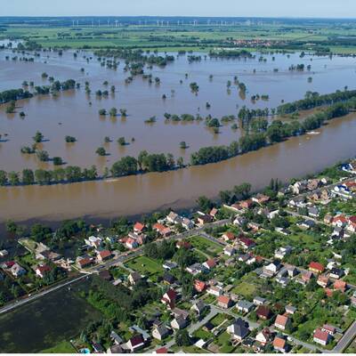 Deutschland versinkt im Hochwasser
