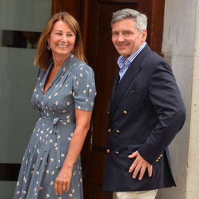 Die Middletons sind aus der Grafschaft Berkshire angereist.