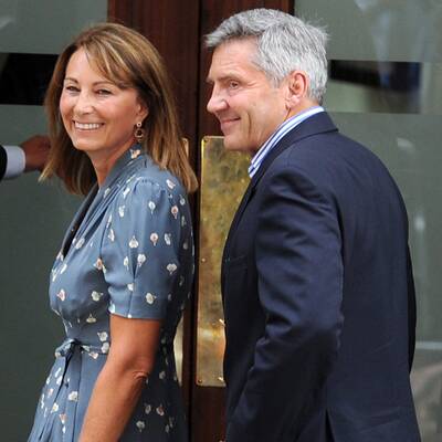 Die Middletons sind aus der Grafschaft Berkshire angereist.