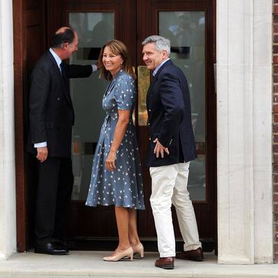 Die Middletons sind aus der Grafschaft Berkshire angereist.