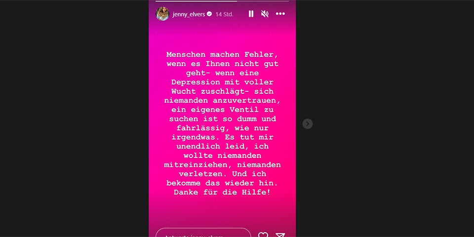 Jenny Elvers: DAS ist der traurige Grund für Alkohol-Rückfall