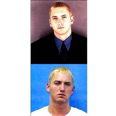 Polizeifotos von Stars