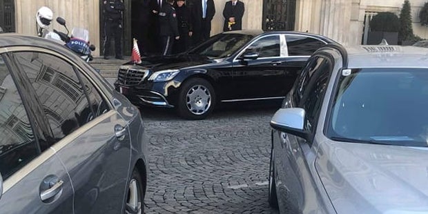 Die irre Autokolonne des Protz-Scheichs