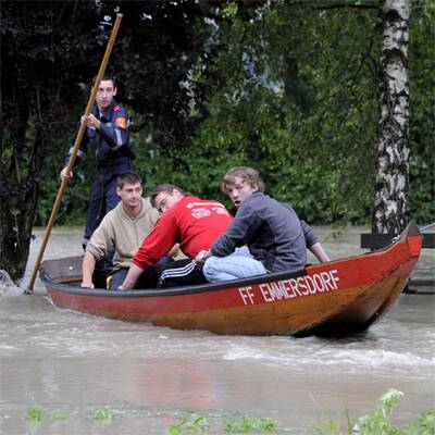 Land unter in Österreich