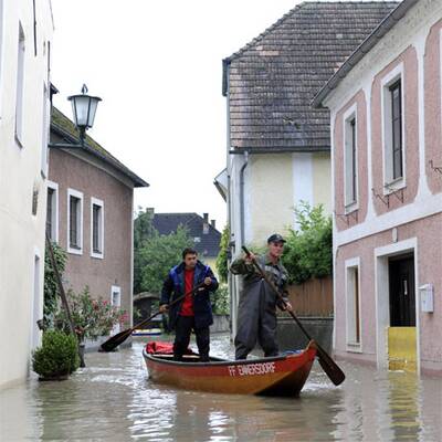 Land unter in Österreich