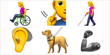 Bald kommen Rollstuhl-Emoji & Co.