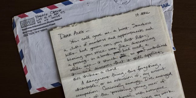 Brief von Barack Obama an seine damalige Freundin aus den 80ern aufgetaucht