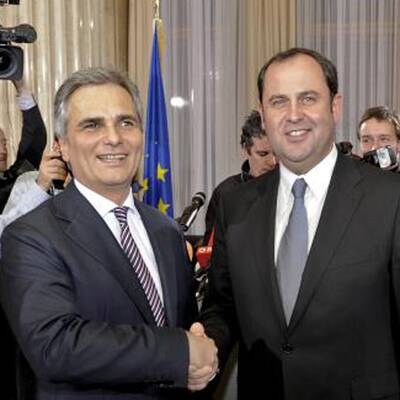 SPÖ/ÖVP-Koalition fixiert