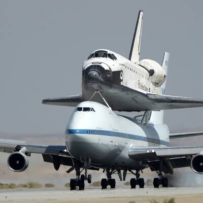 Endeavour sicher gelandet