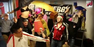 'Harlem Shake' im Radio Energy Büro