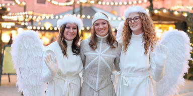 Das Christkindl-Team des Vorjahres.