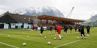 England genießt Training in Irdning