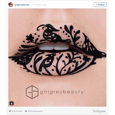 Beautytrend: Lip-Art