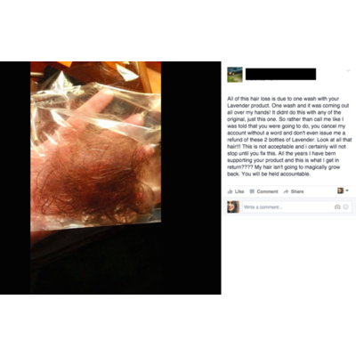 Promi-Shampoo verursacht Haarausfall