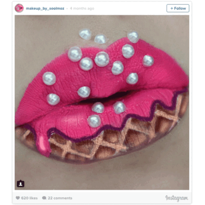 Beautytrend: Lip-Art