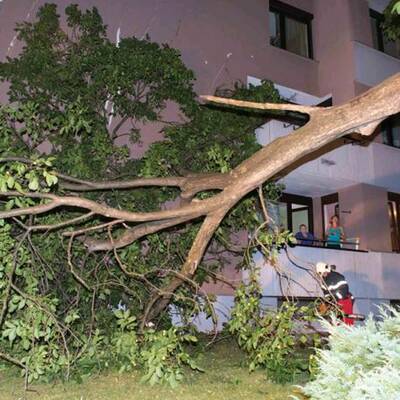 Unwetter fegen über Österreich