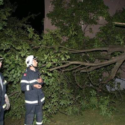 Unwetter fegen über Österreich
