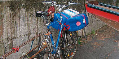 Erfinder ging mit "Schwimmrad" unter