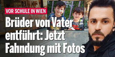 Brüder von Vater (36) entführt: Jetzt Fahndung mit Fotos