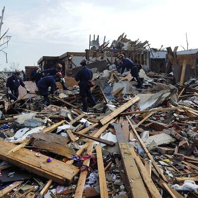 Tornados fegen über die USA