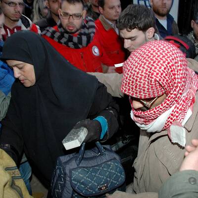 Kampfpause in Syrien: Menschen werden in sicherheit gebracht