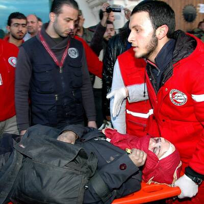 Kampfpause in Syrien: Menschen werden in sicherheit gebracht