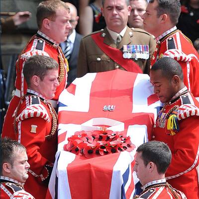 Abschied von Soldat Lee Rigby