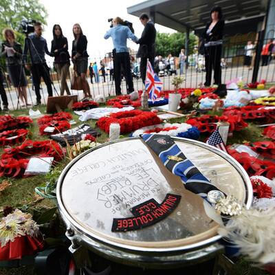 Abschied von Soldat Lee Rigby