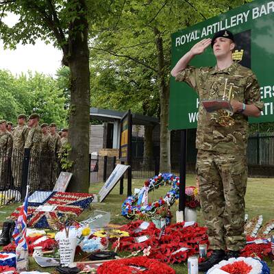 Abschied von Soldat Lee Rigby